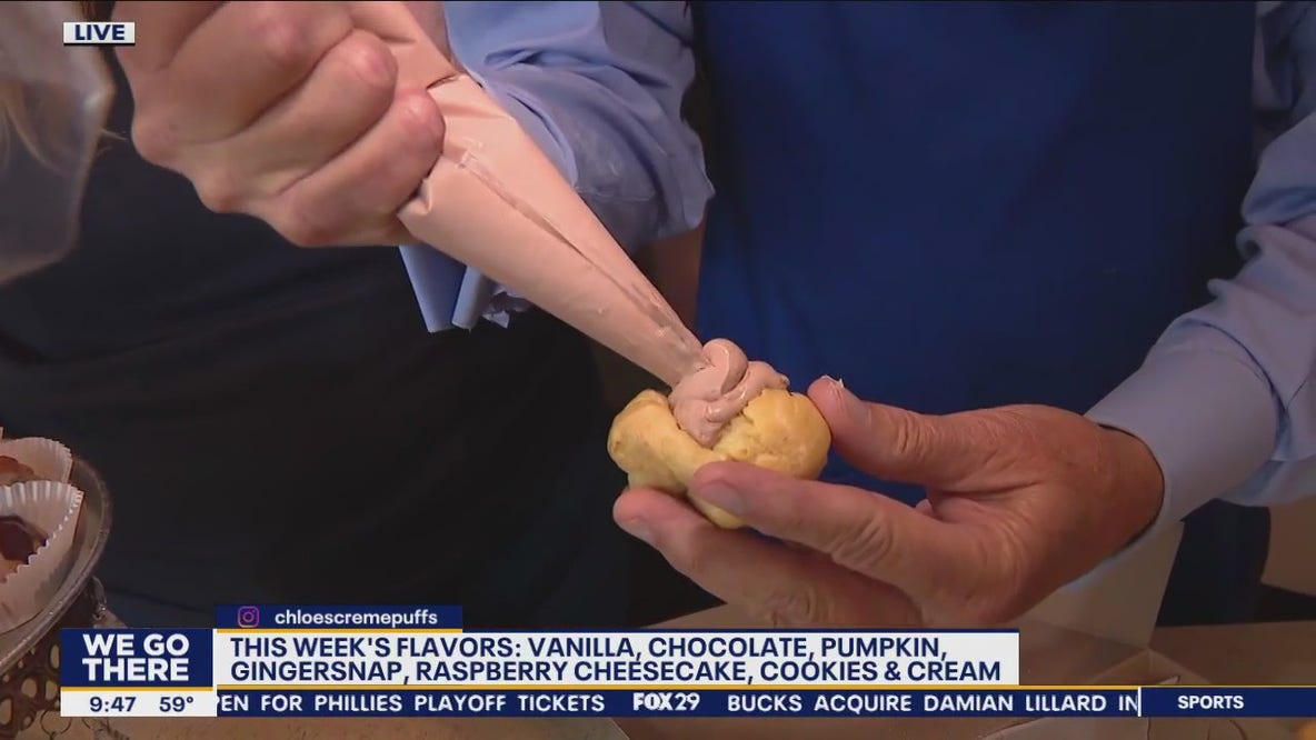 Inside Chloe’s Crème Puffs in Pitman, NJ