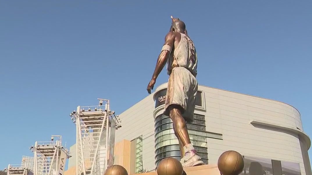 Spelling errors found on Kobe Bryant statue FOX 11 Los Angeles