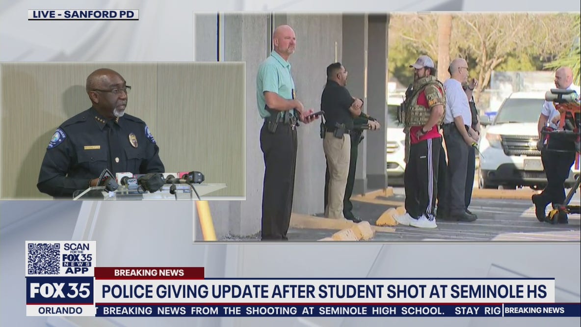 Student shot at Seminole High in Sanford, suspect in custody, officials say