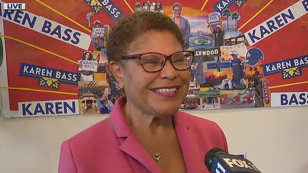 Karen Bass makes final push to voters ahead of Election Day
