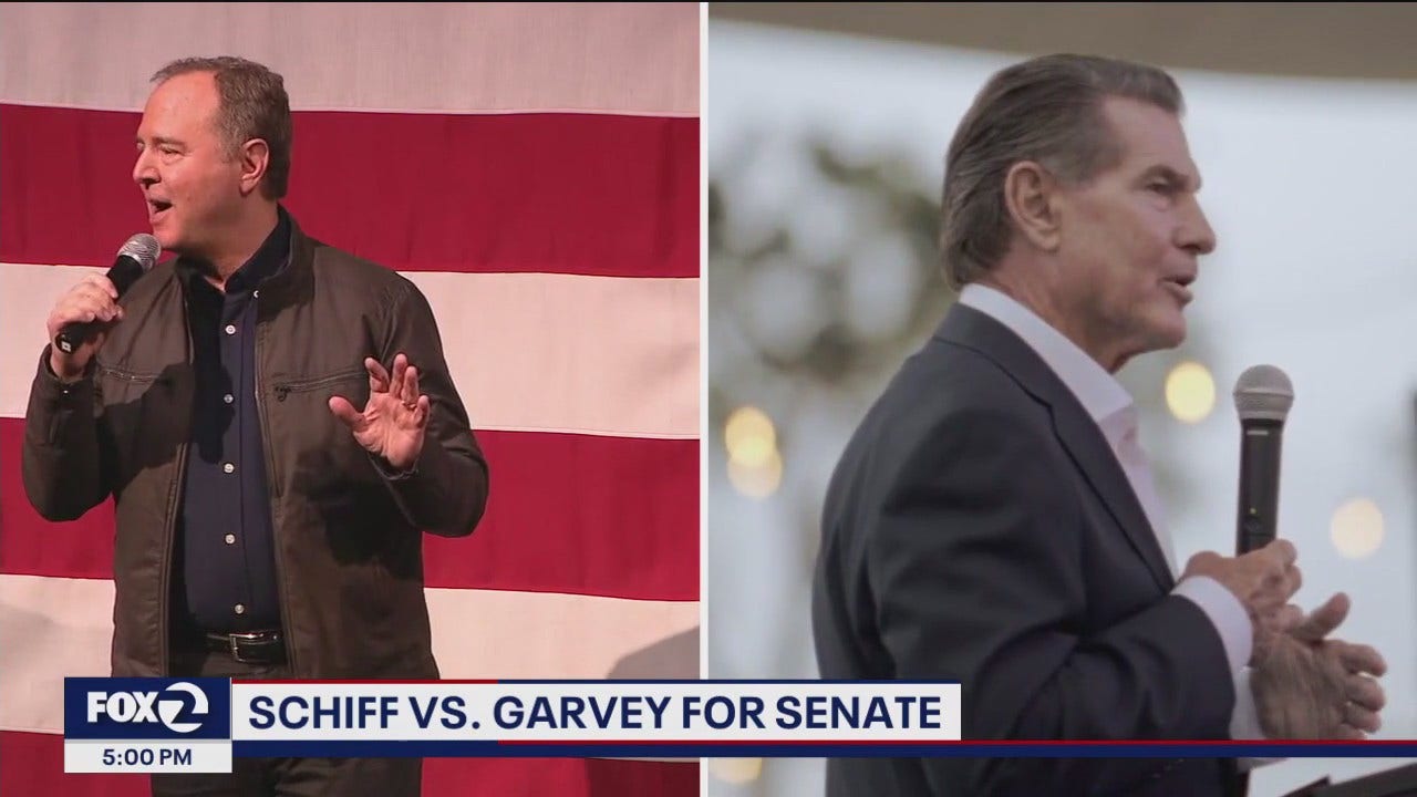 Schiff Vs. Garvey For U.S. Senate Seat | KTVU FOX 2