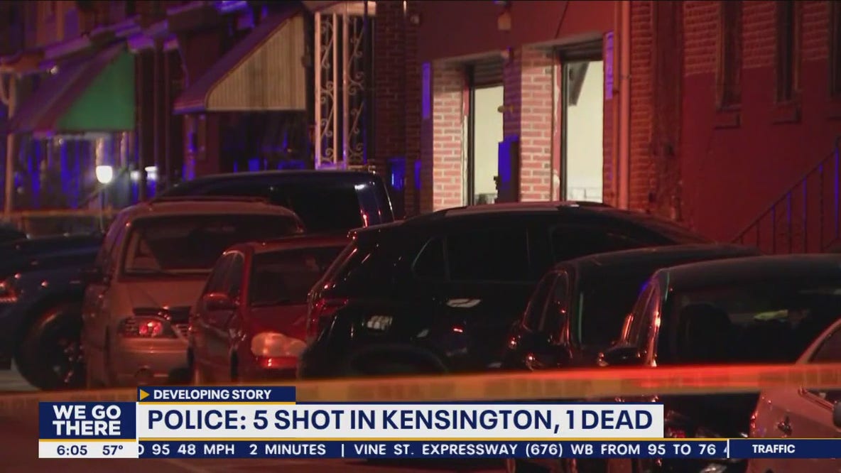 Quintuple shooting inside Kensington business leaves one man dead