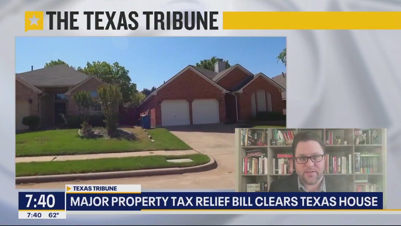Major property tax relief bill clears Texas House