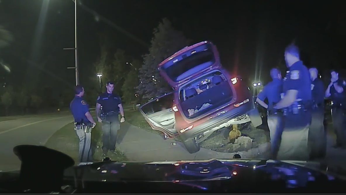 26-mile chase with police ends in crash for suspect in domestic assault