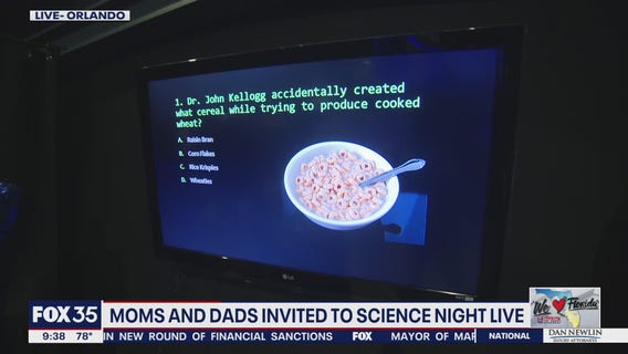 Moms and dads invited to Science Night Live