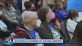 Schools closing at Azusa Unified