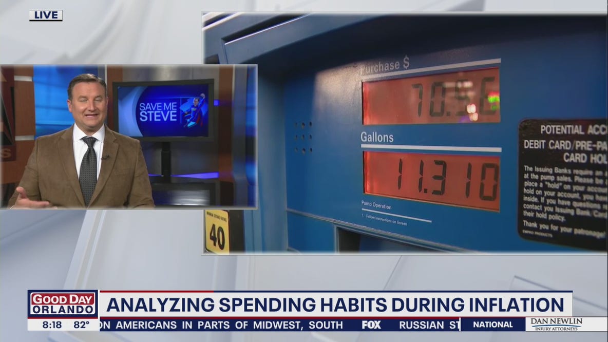 Analyzing your spending habits during inflation