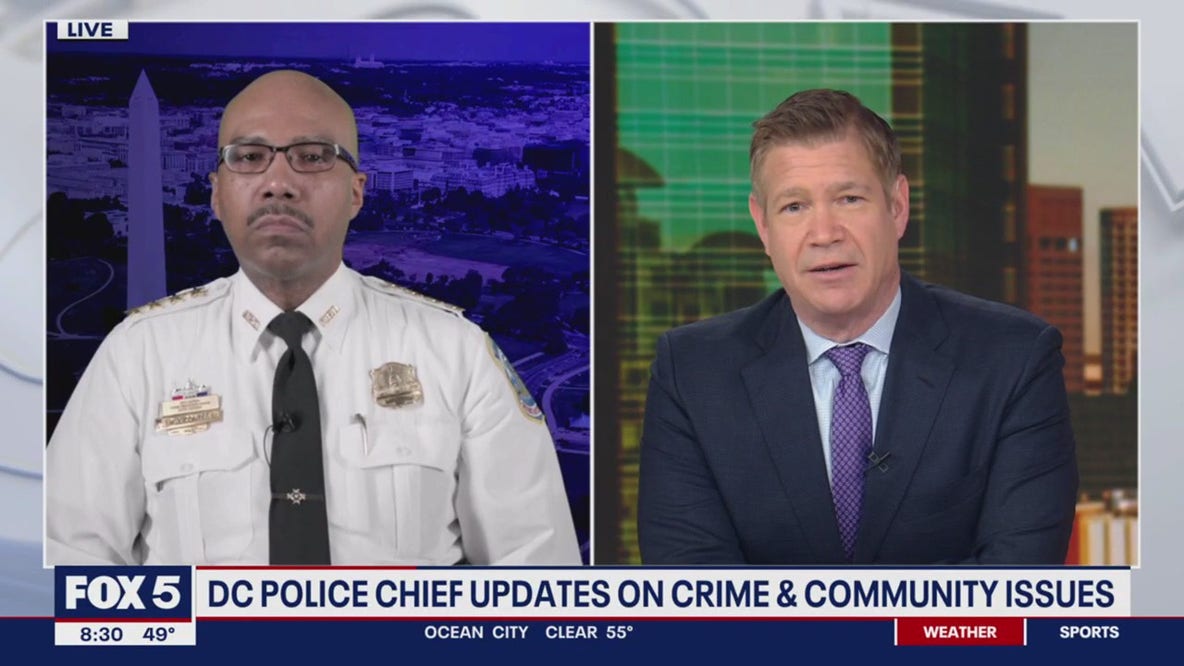 DC Police Chief Robert Contee talks crime, community issues