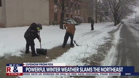 Powerful winter weather slamming Northeast