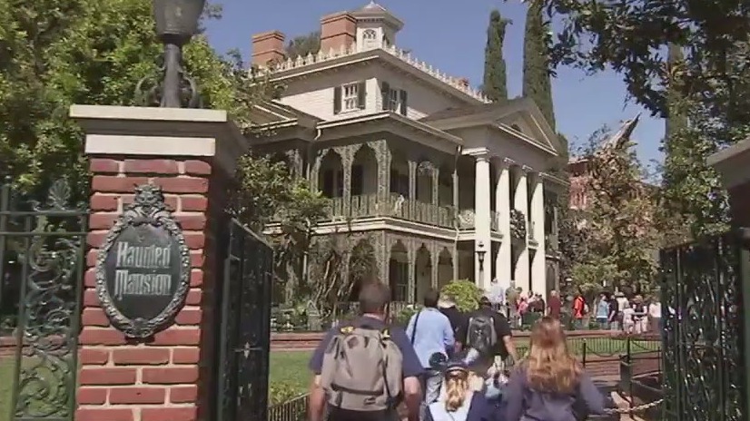 Disneyland's Haunted Mansion closed for construction