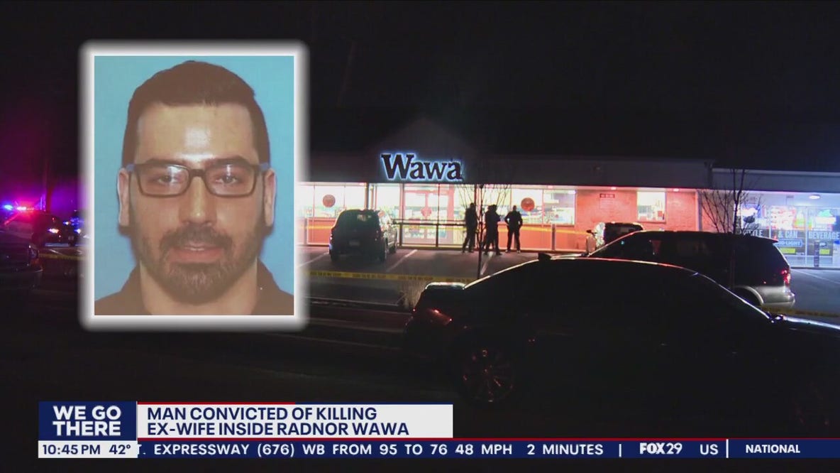Man convicted in 2019 shooting death of ex-wife inside Delaware County Wawa