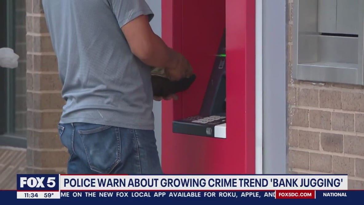 Beware of 'Bank Jugging': Fairfax County police issue warning to ATM users