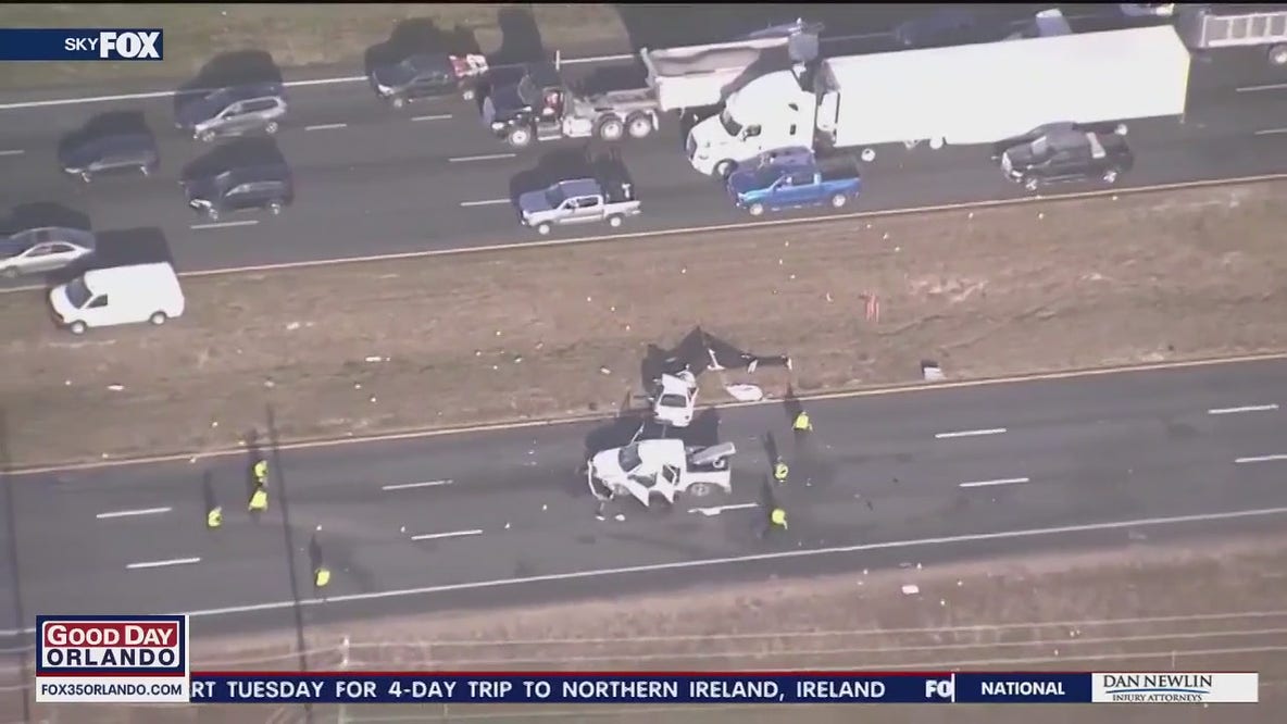 2 dead, 4 hurt in multi-vehicle crash in Polk County