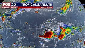 Tracking tropical storms Philippe, Rina