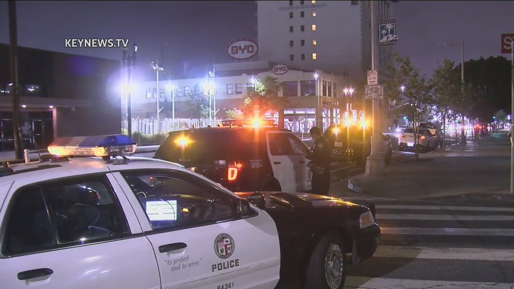 Possible road rage incident turns deadly in downtown Los Angeles
