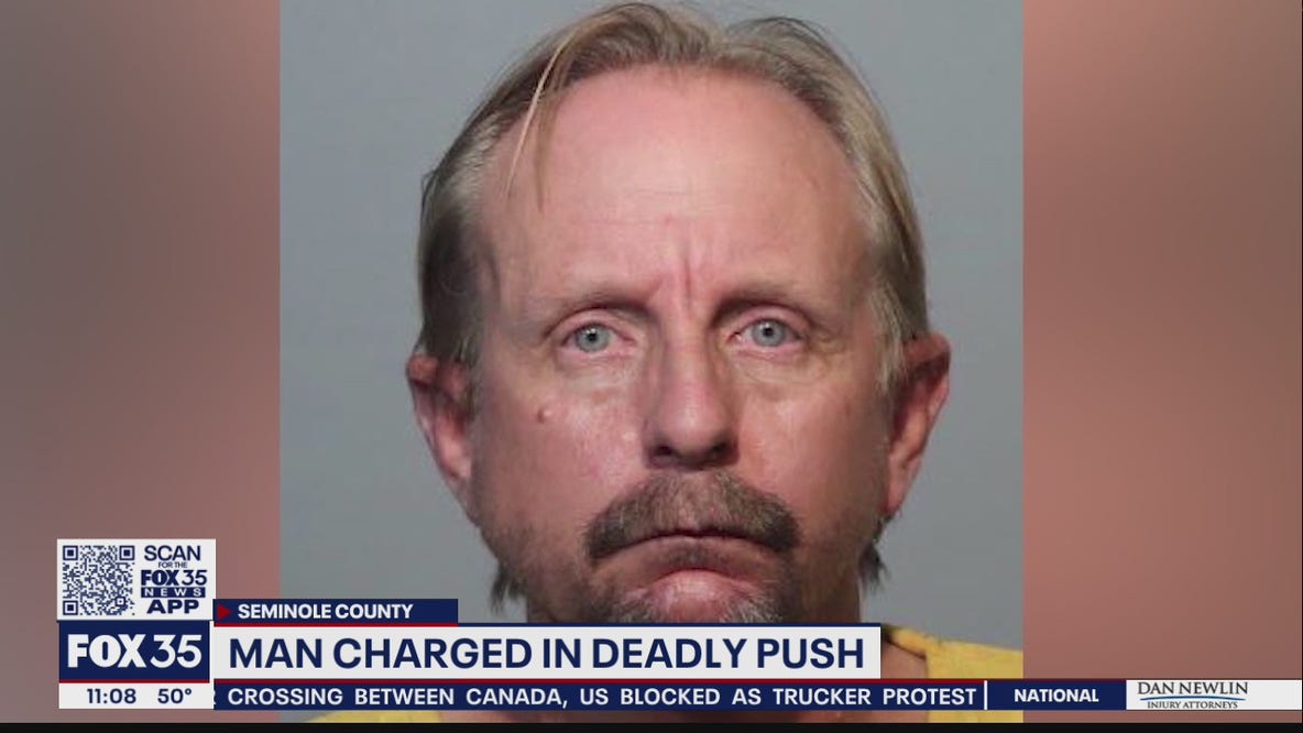 Man charged with homicide, accused of pushing woman who later died