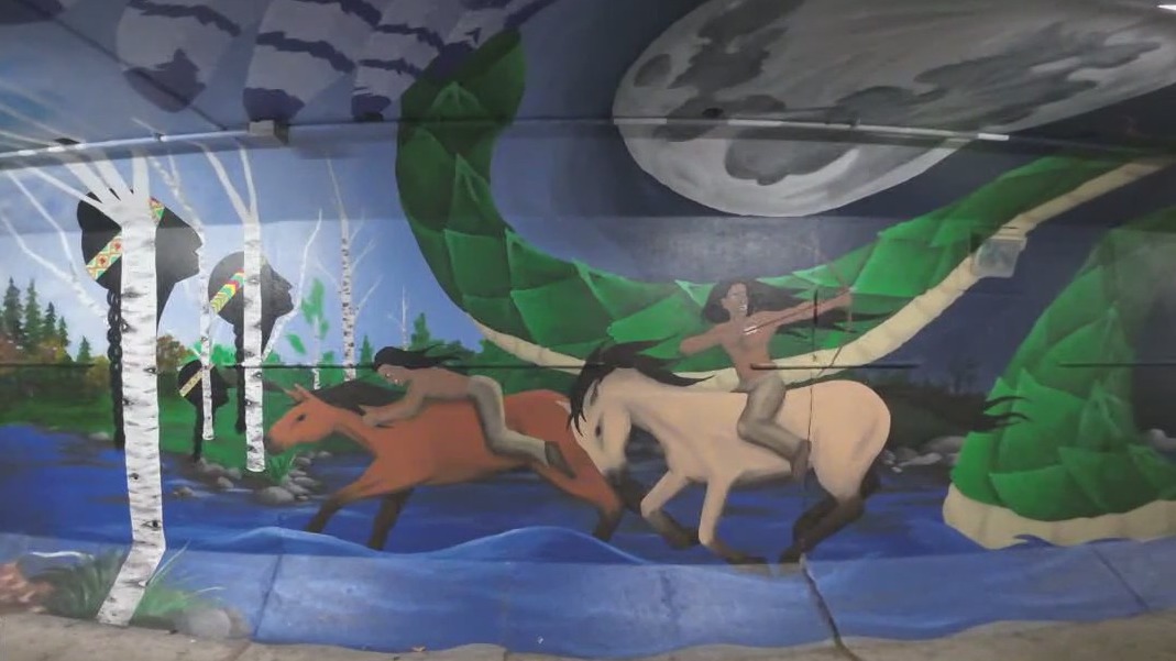 Anoka mural honors Native American culture
