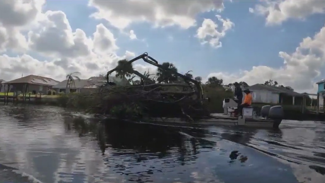 Cleanup continues six months after Hurricane Ian