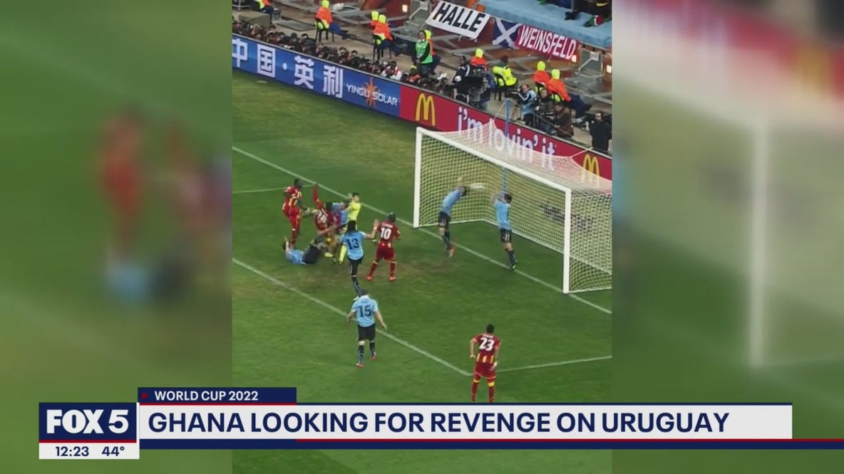 Ghana, Uruguay face off Friday 12 years after 2010 World Cup drama