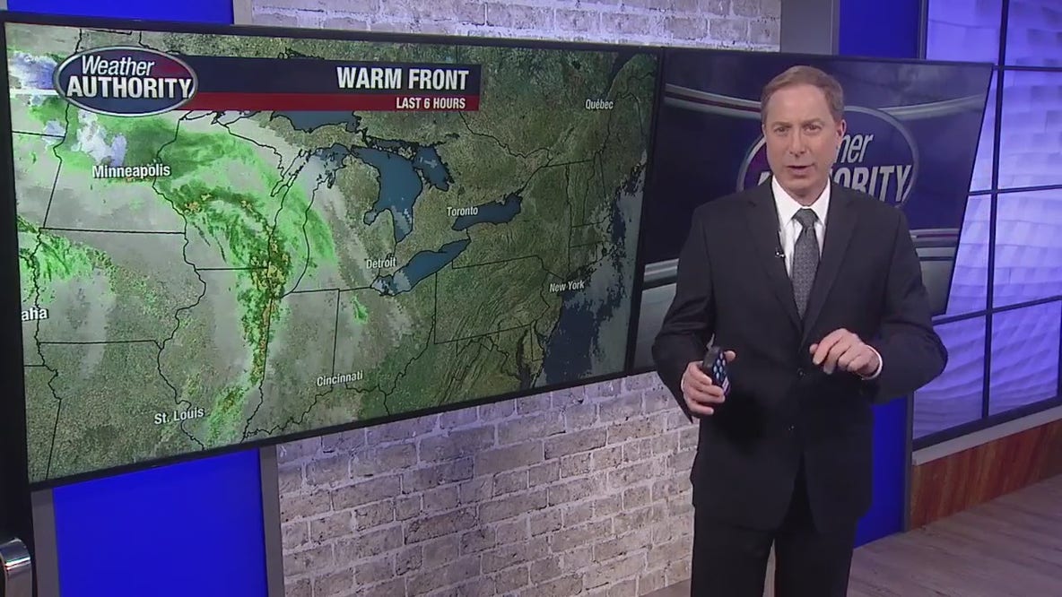 Rich Luterman with the weather