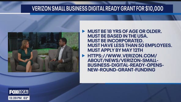 Verizon Small Business Digital Ready Grant for $10,000 | FOX 2 Detroit