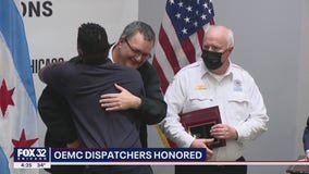 Chicago dispatchers honored for their work in tense situations
