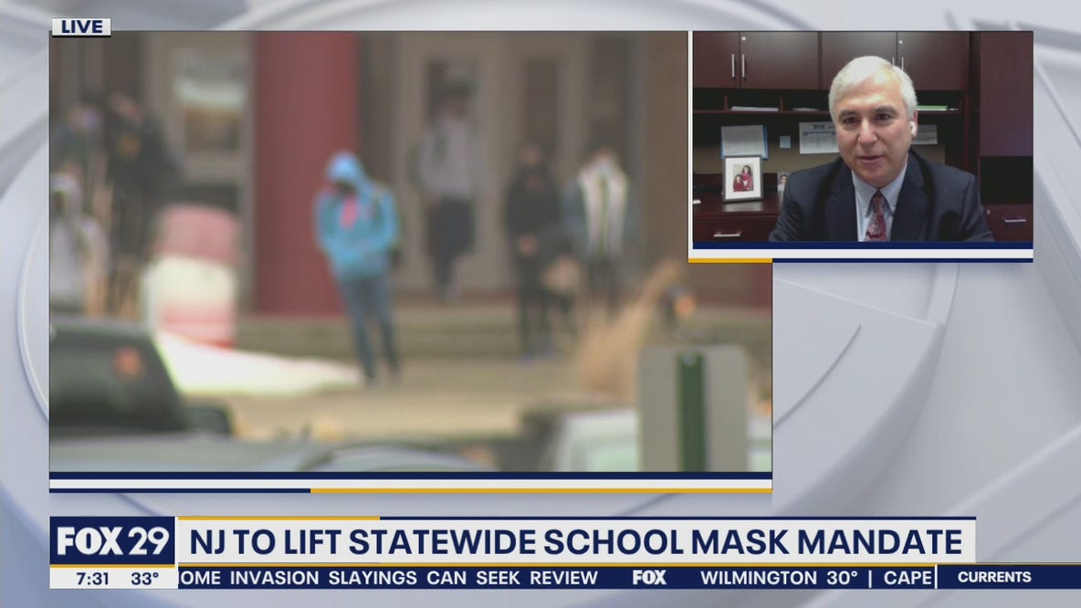 NJ to lift statewide school mask mandate