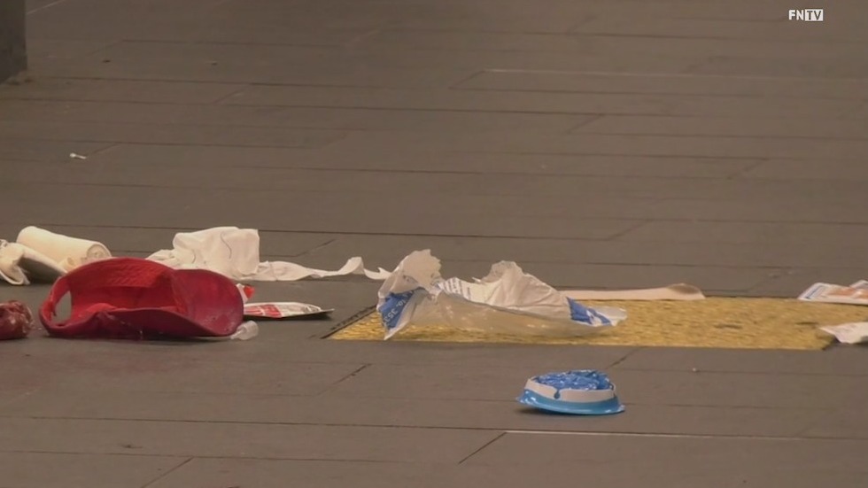 Subway murder aftermath