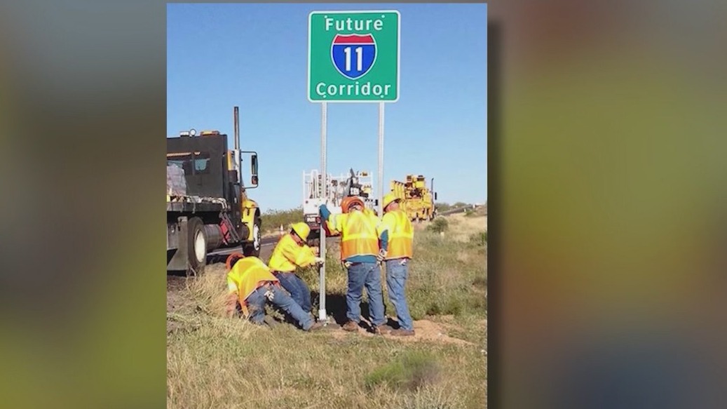Corridor in southern, central Arizona approved for proposed I-11