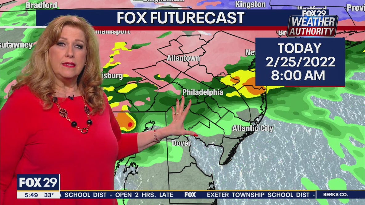 Weather Authority: Friday 5 a.m. update