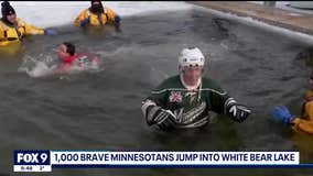 Fox 9's Ian Leonard takes the Polar Plunge for the Special Olympics  Minnesota