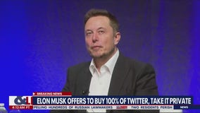 Elon Musk offers to buy Twitter, take it private after rejecting board seat | LiveNOW From FOX