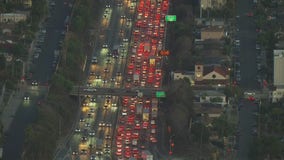 5 p.m. Thanksgiving Traffic in Los Angeles