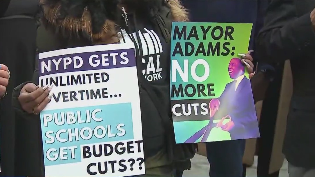 Protests over proposed NYC budget cuts