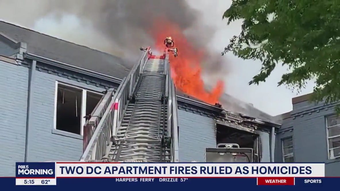 Man found dead in burned DC apartment building died from blunt force trauma: police