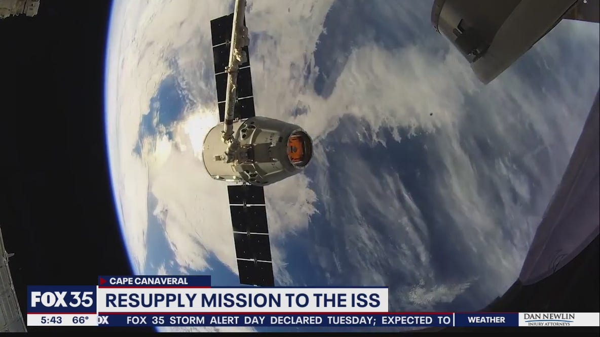 SpaceX gears up for Tuesday morning re-supply mission to the ISS