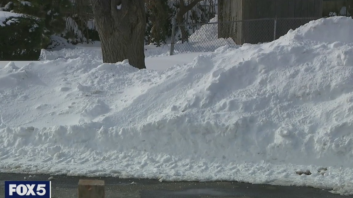 Long Island snow cleanup