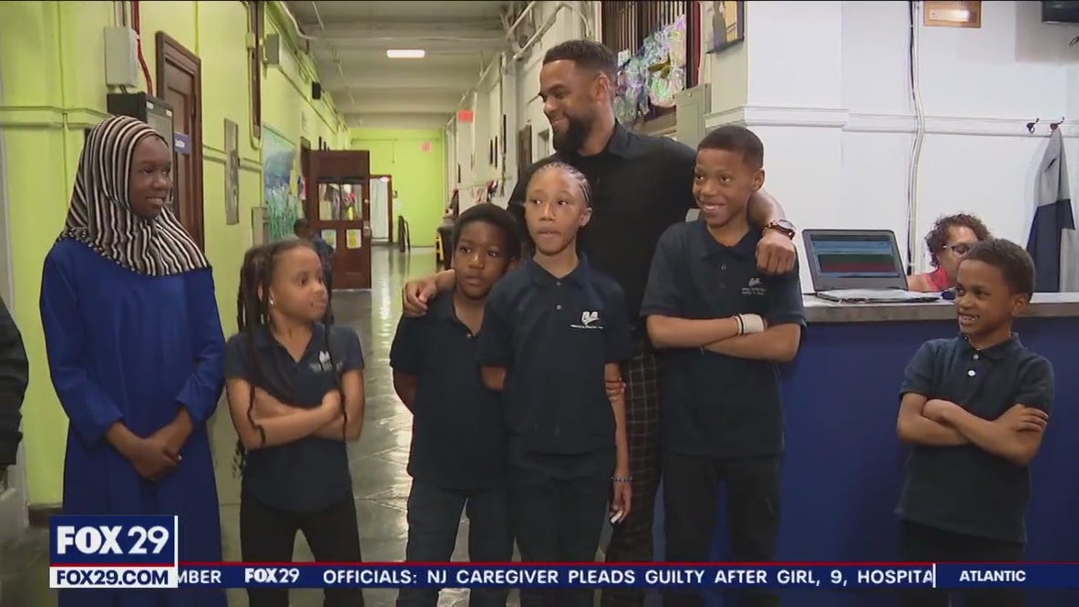 Philadelphia vice principal goes viral for the bond he shares with students