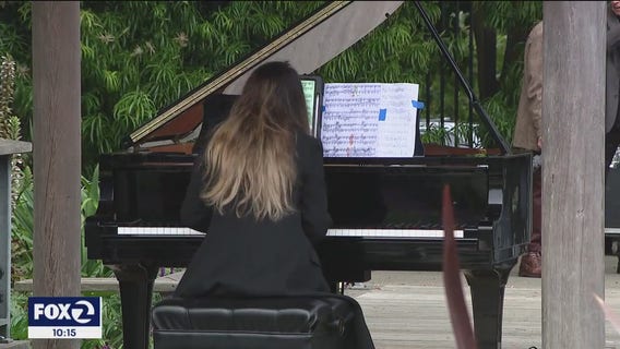 Flower Piano kicks off 8th year in Golden Gate Park