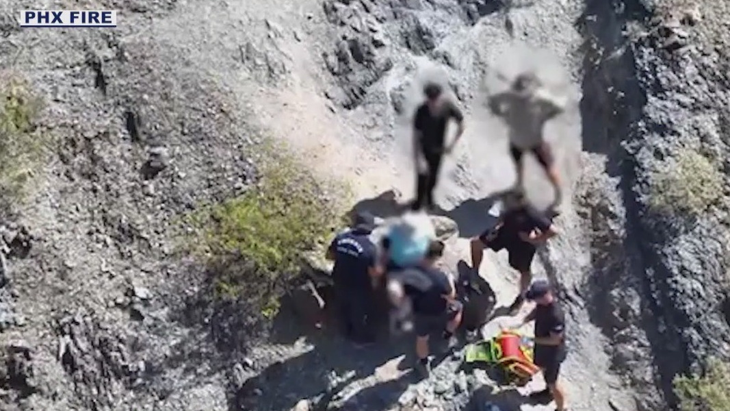 Drone used by Phoenix Fire to locate injured hiker