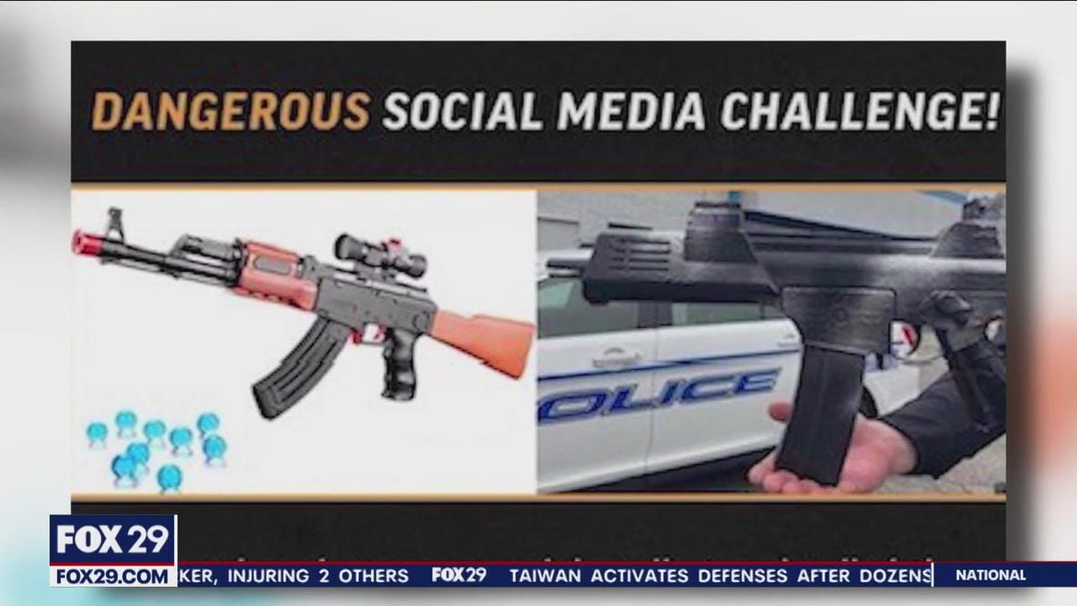 Juveniles wanted for firing gel ball gun inside Bucks County theater as part of challenge, police say