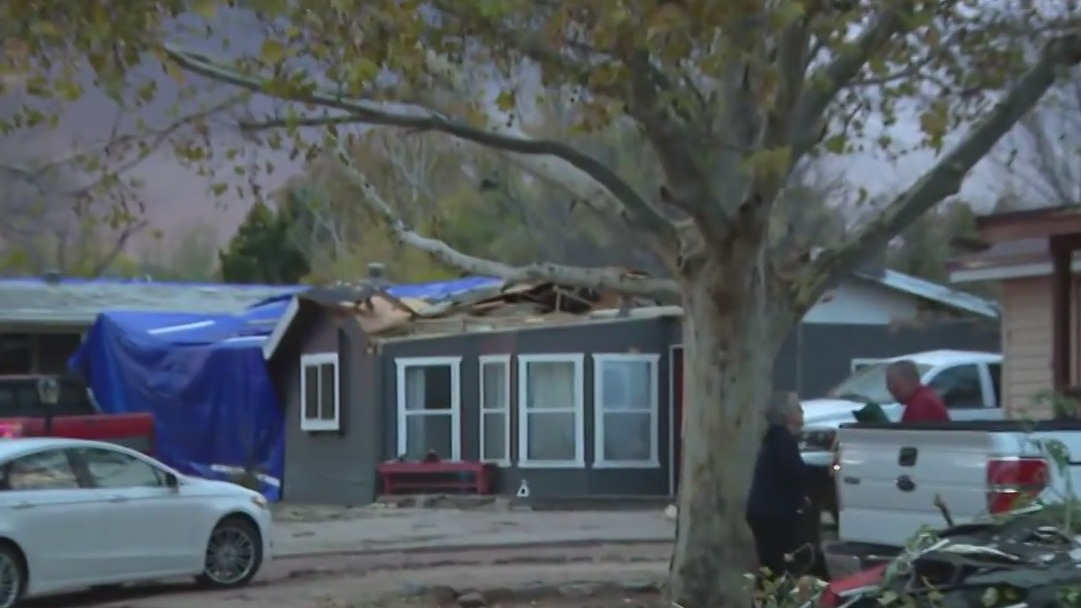 Town near Payson deals with weather damage
