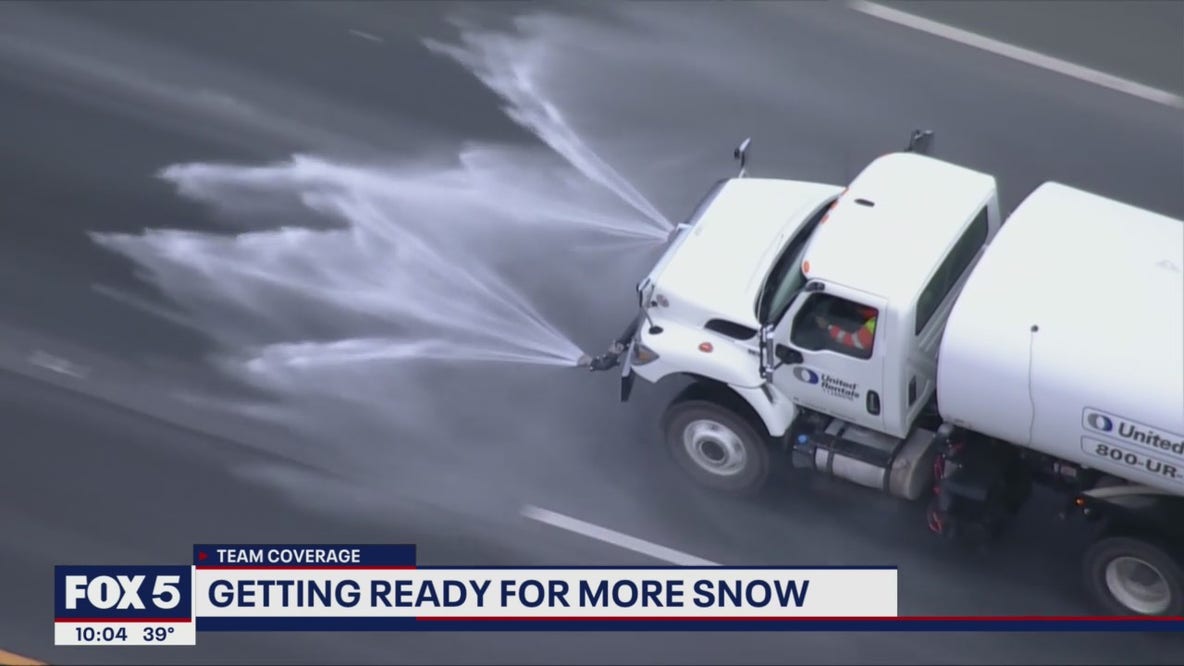 Getting ready for more snow