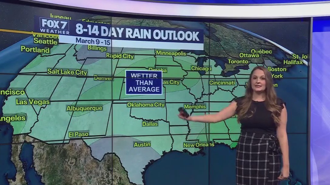 Austin weather: Rain chances next week