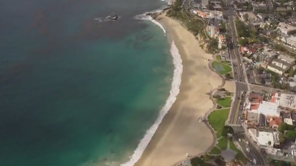 Sewage spill closes portion of Laguna Beach