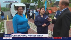 Nurses celebrated at Suburban Hospital