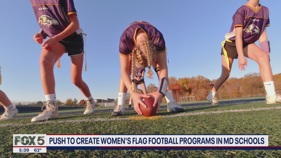Ravens, Under Armour teaming up to promote women's flag football
