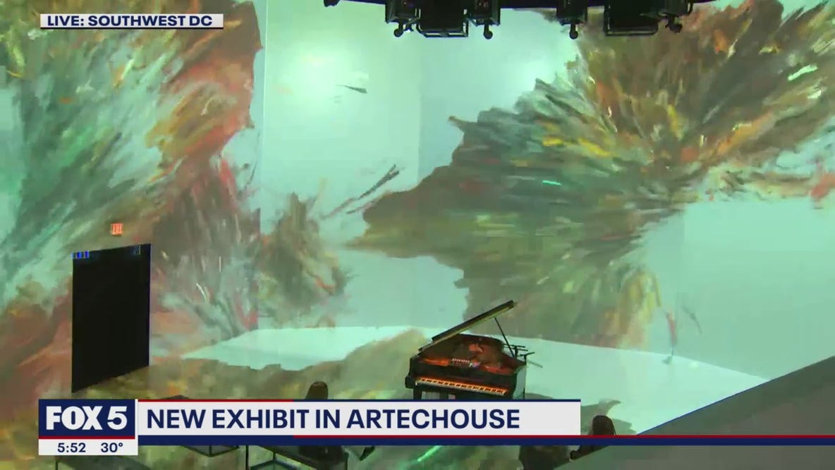 Artechouse opens new 'Transient: Impermanent Paintings' exhibit