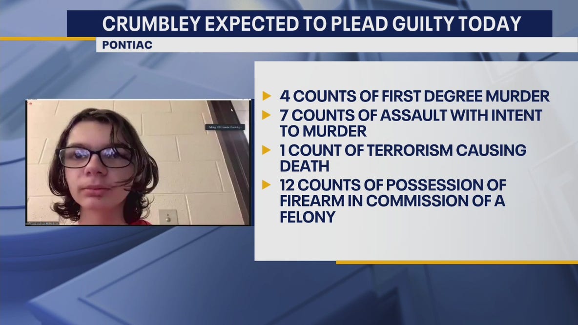 Ethan Crumbley expected to plead guilty to 24 charges following 2021 mass shooting