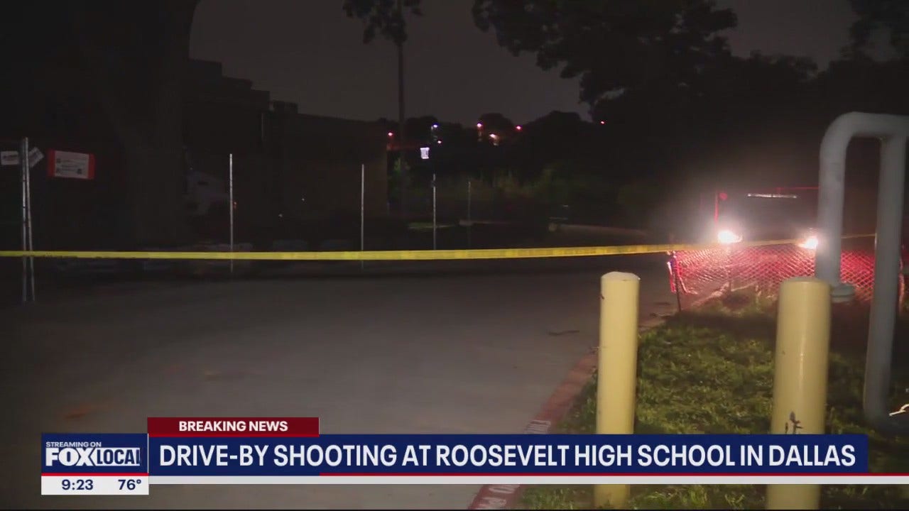 Roosevelt HS students hurt in driveby shooting FOX 4 DallasFort Worth